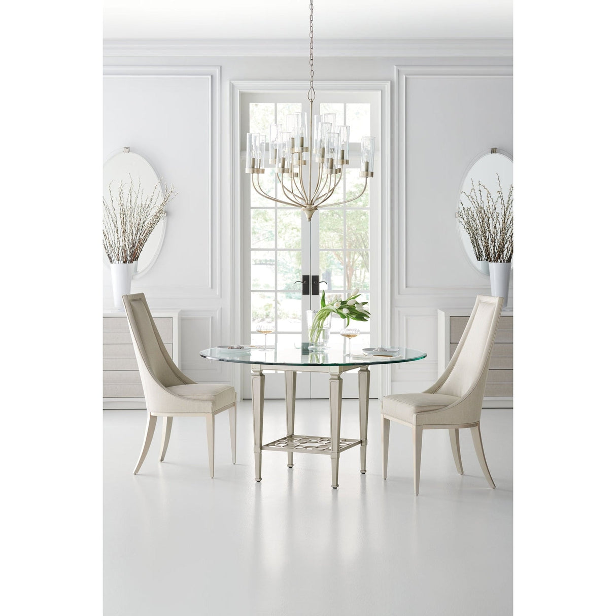 A Clear Touch Nightstand | Caracole | Home Elegance USA