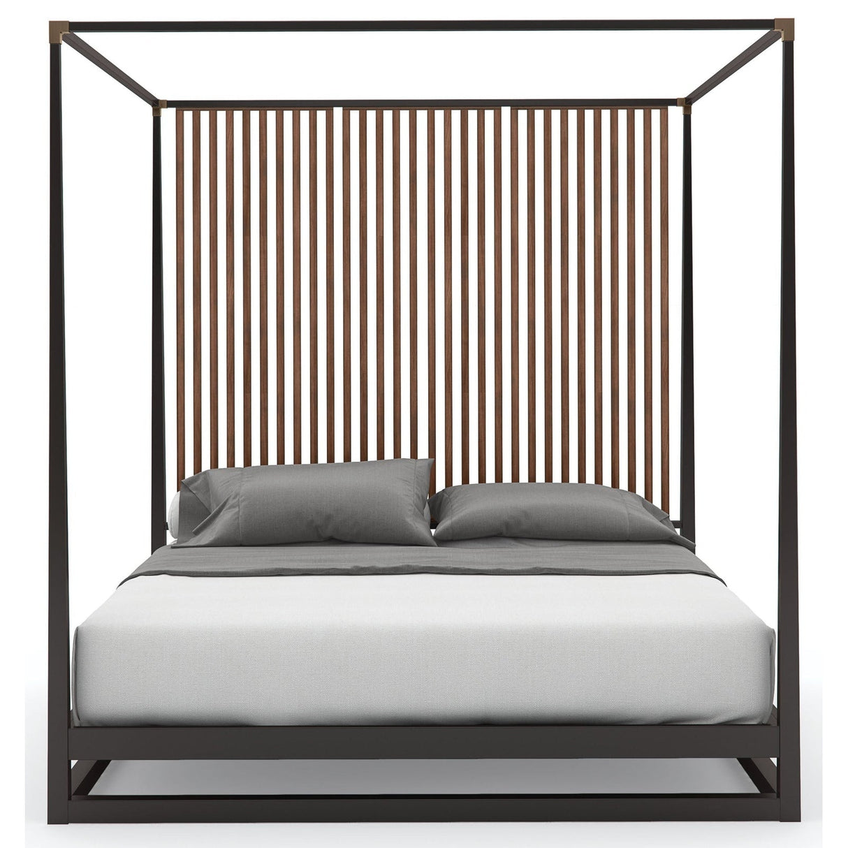 Caracole Classic Pinstripe Bed - Home Elegance USA