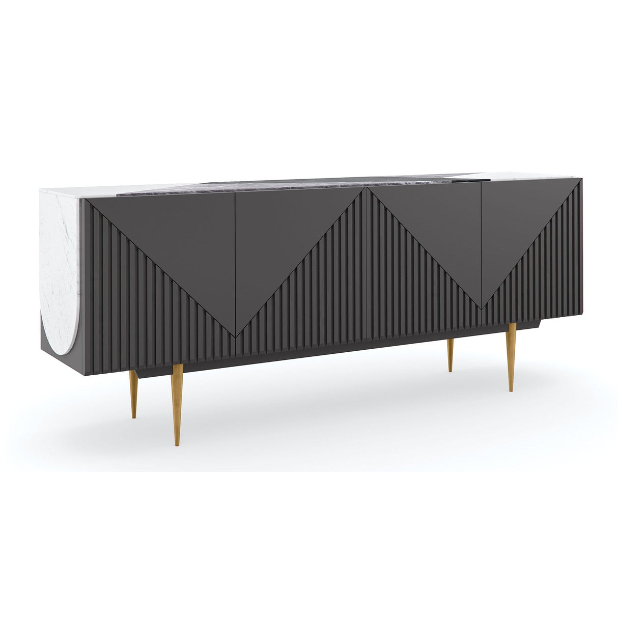 Caracole Over The Edge Sideboard Cla-020-213 - Home Elegance USA