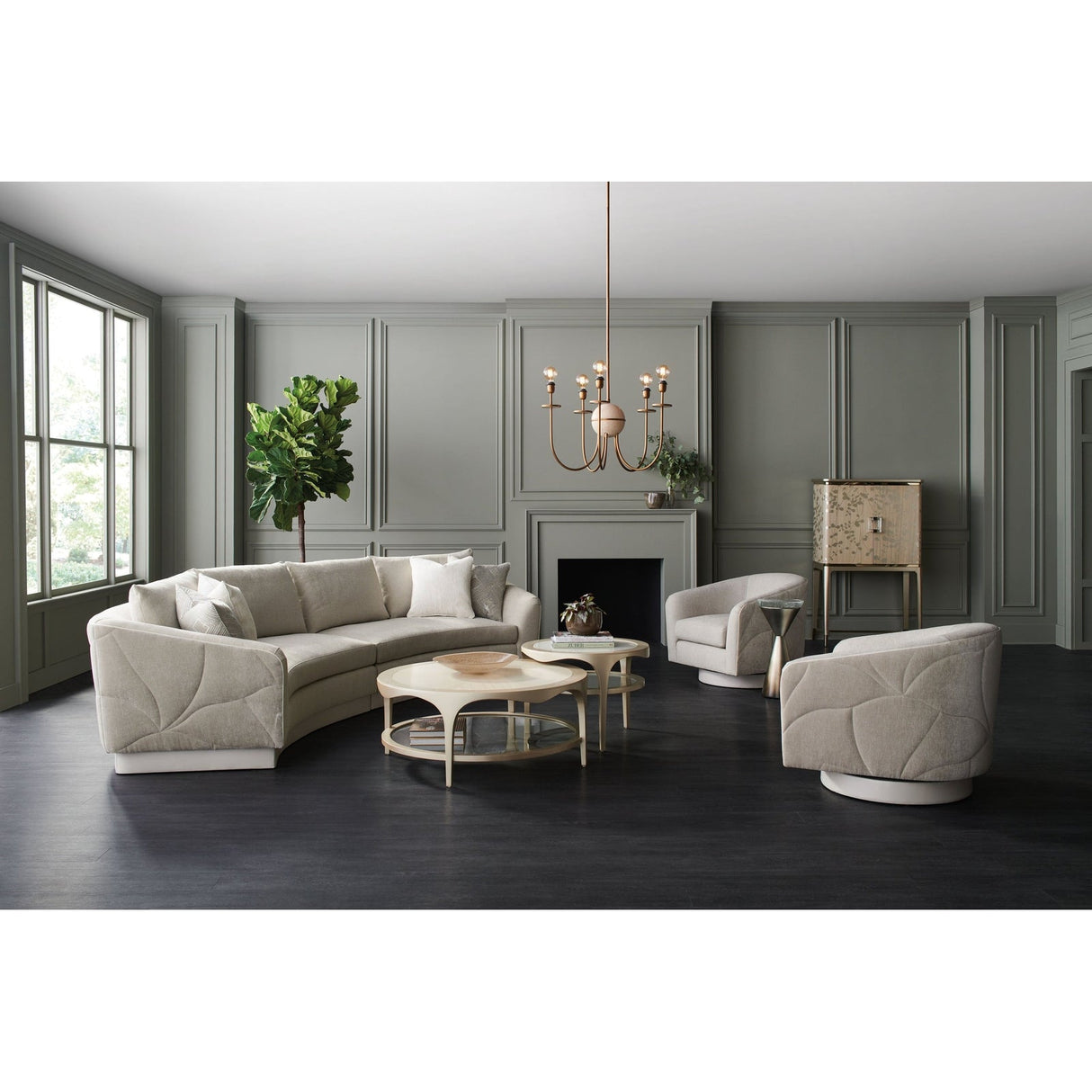 Caracole Spy Glass Side Table - Home Elegance USA