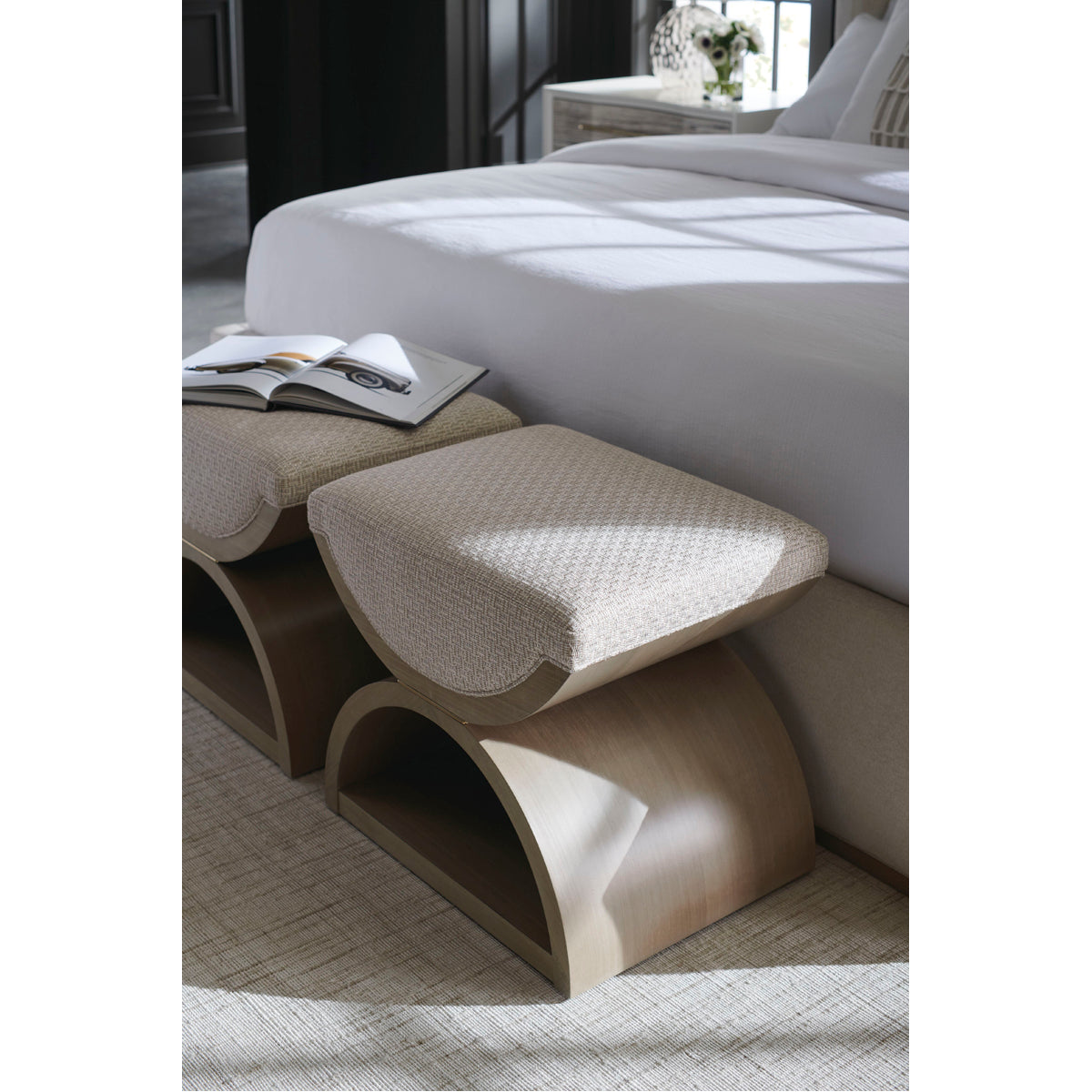 Caracole Classic Open Enrollment Ottoman