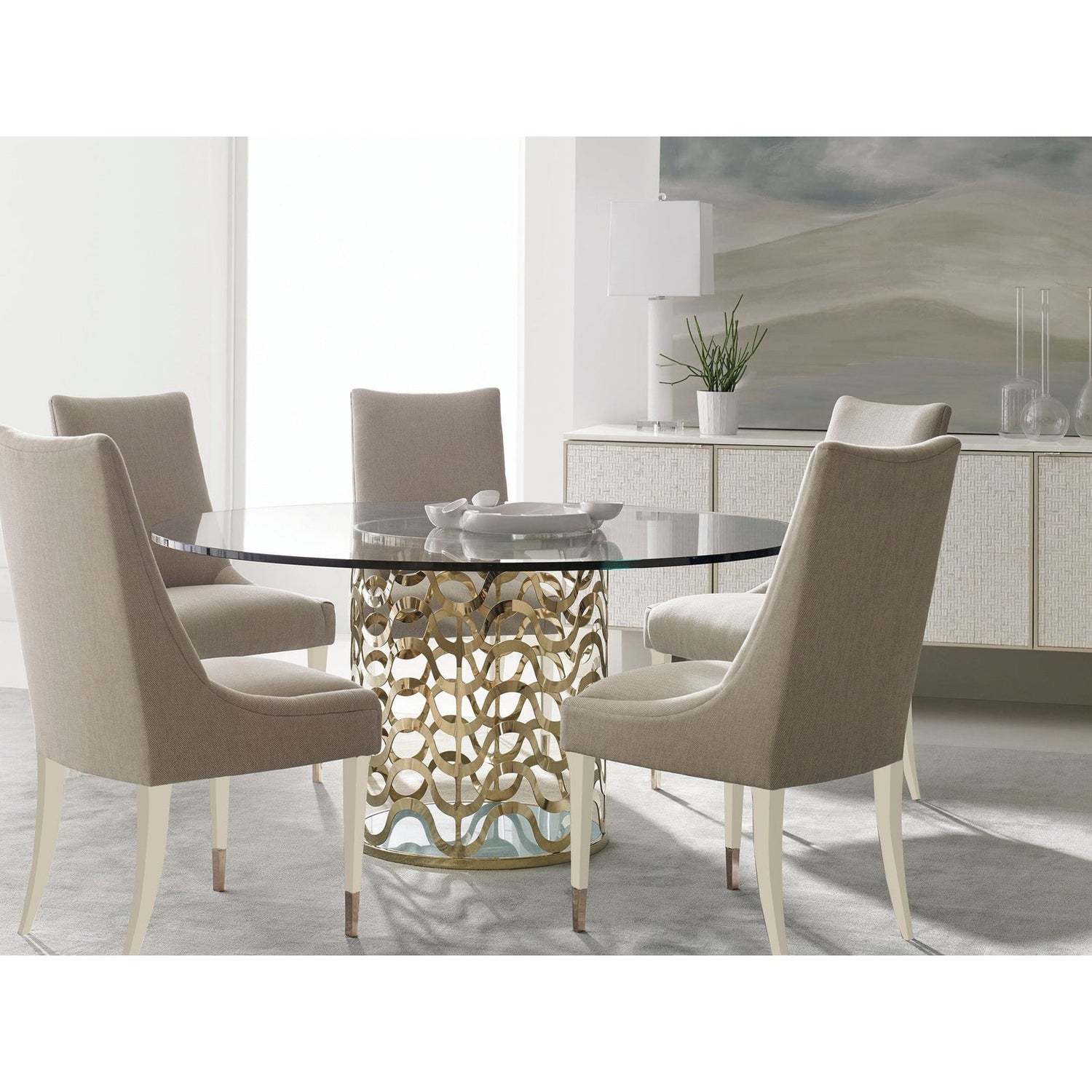 Bomb - Shell 77'' Sideboard Cla - 416 - 441 - Caracole | Home Elegance USA