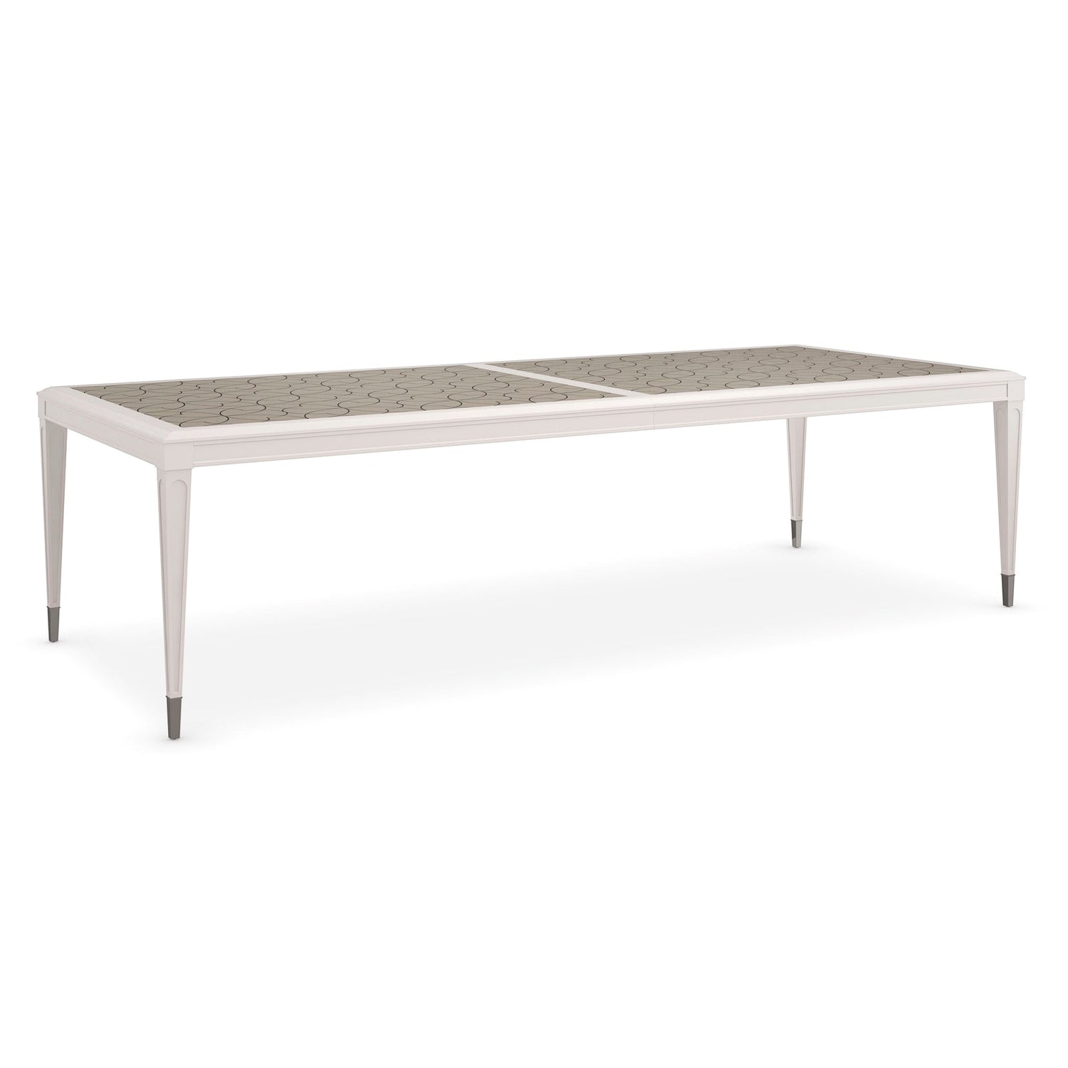 Caracole Classic Lattice Gather Dining Table - Home Elegance USA