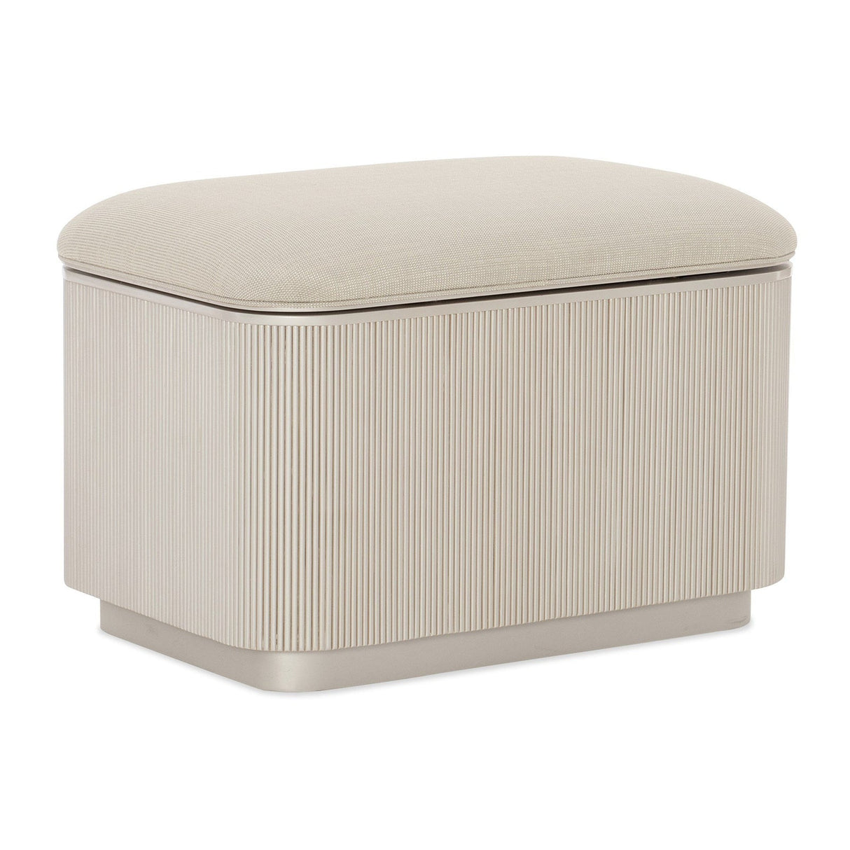Caracole Classic For The Love Of Ottoman - Home Elegance USA