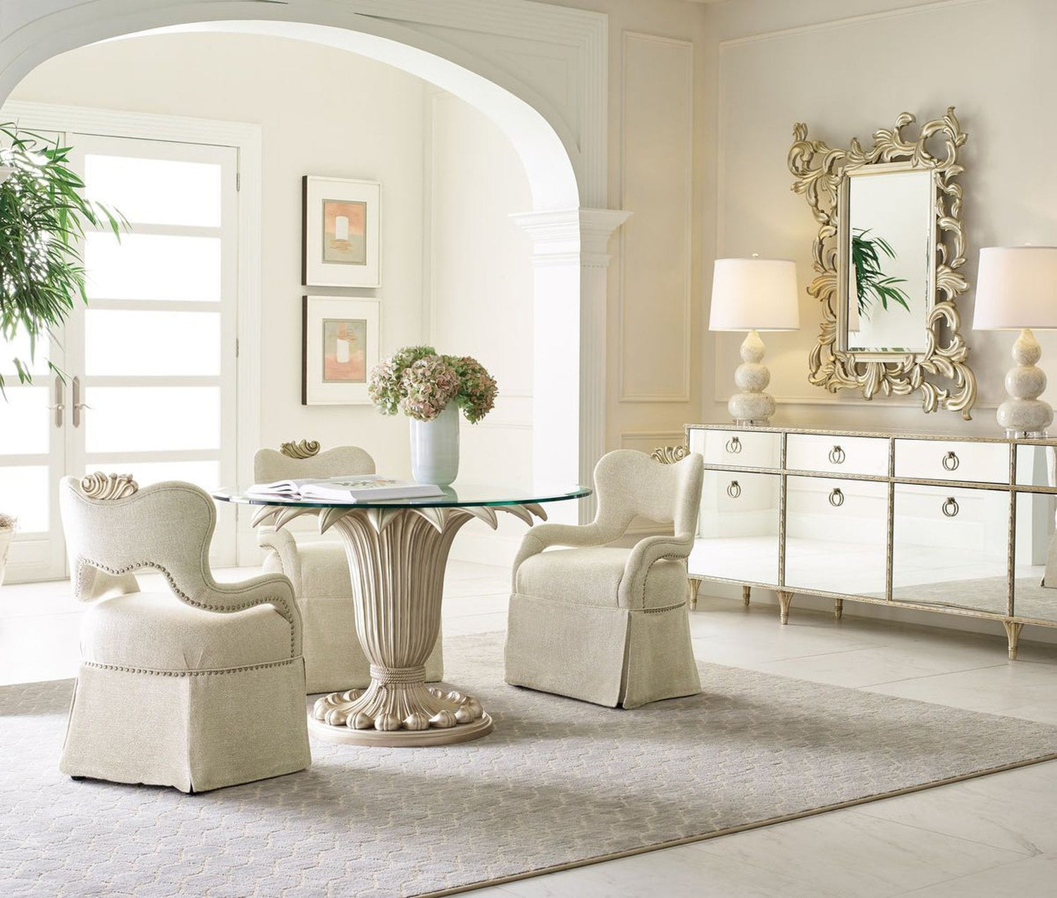 Caracole Compositions Fontainebleau Center Table | Home Elegance USA