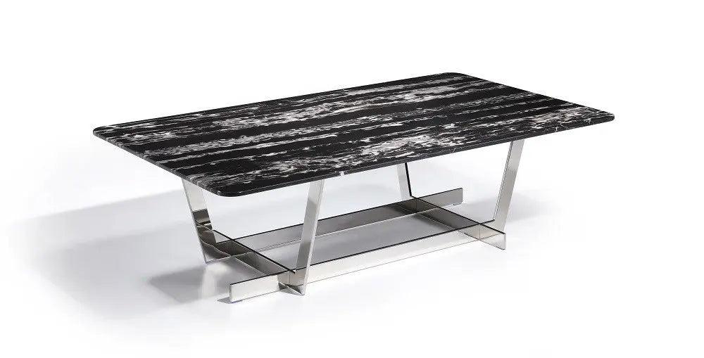 Carrara Marble Coffee Table | J&M | Home Elegance USA