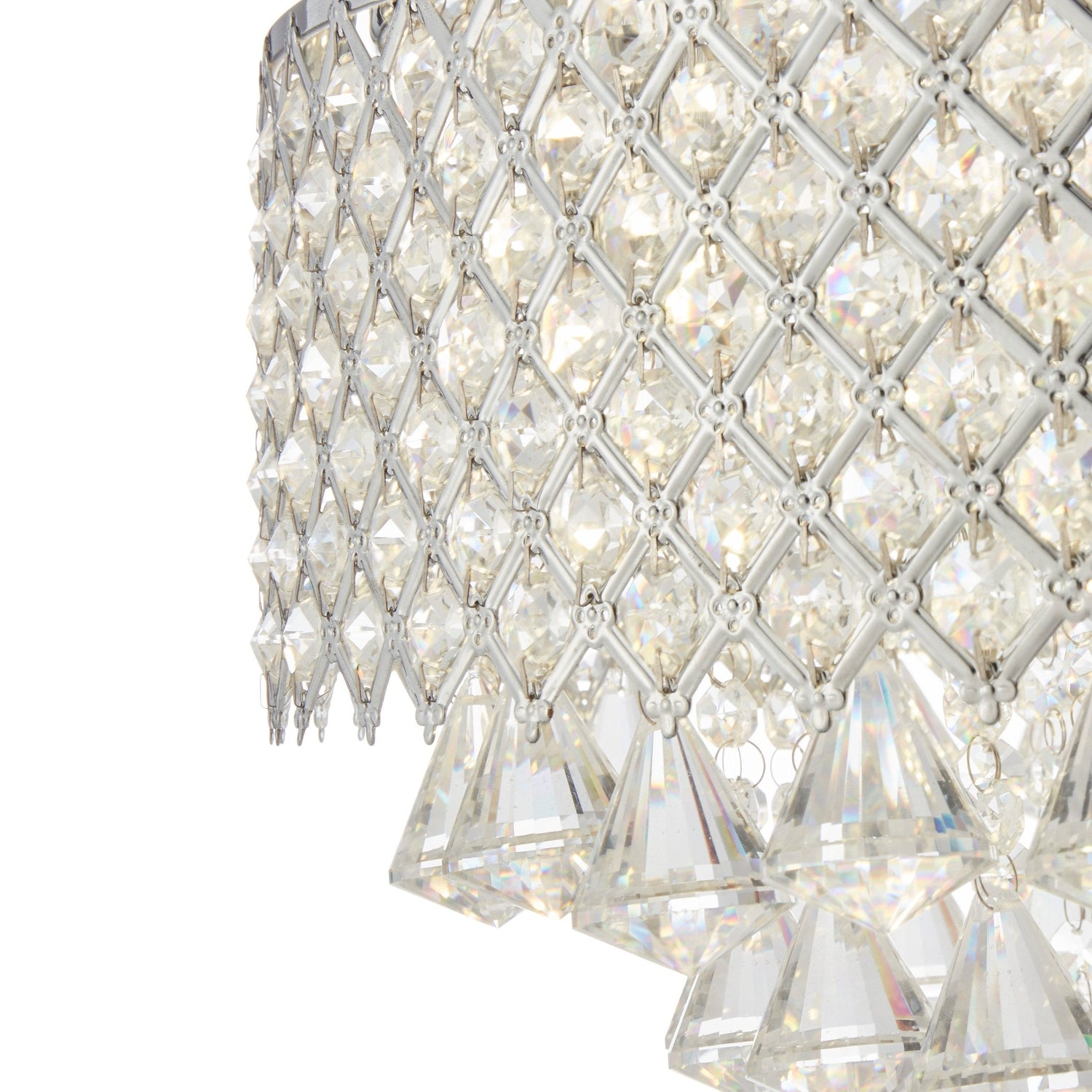 Cinderella Crystal Round Chandelier // 12 Light - Home Elegance USA