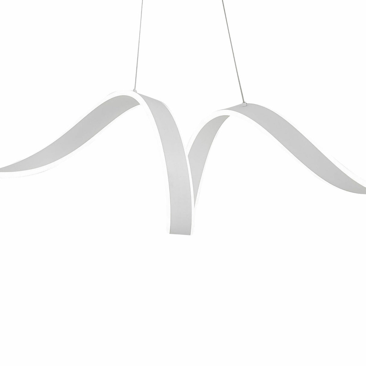 Copenhagen LED Chandelier // White - Home Elegance USA