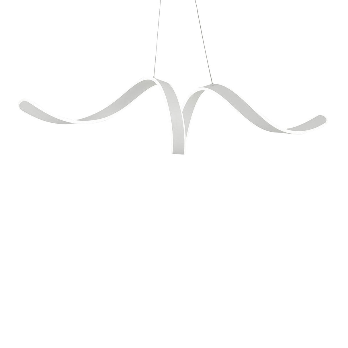 Copenhagen LED Chandelier // White - Home Elegance USA