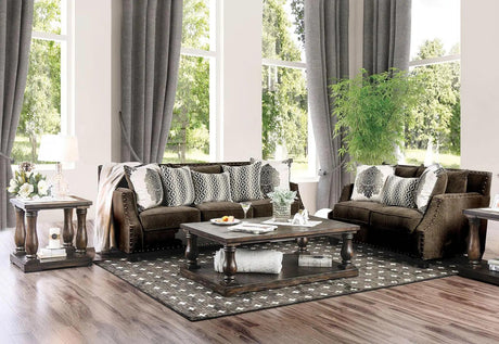Cornelia Traditional Sofa and Loveseat by Furniture of America | Home Elegance USA