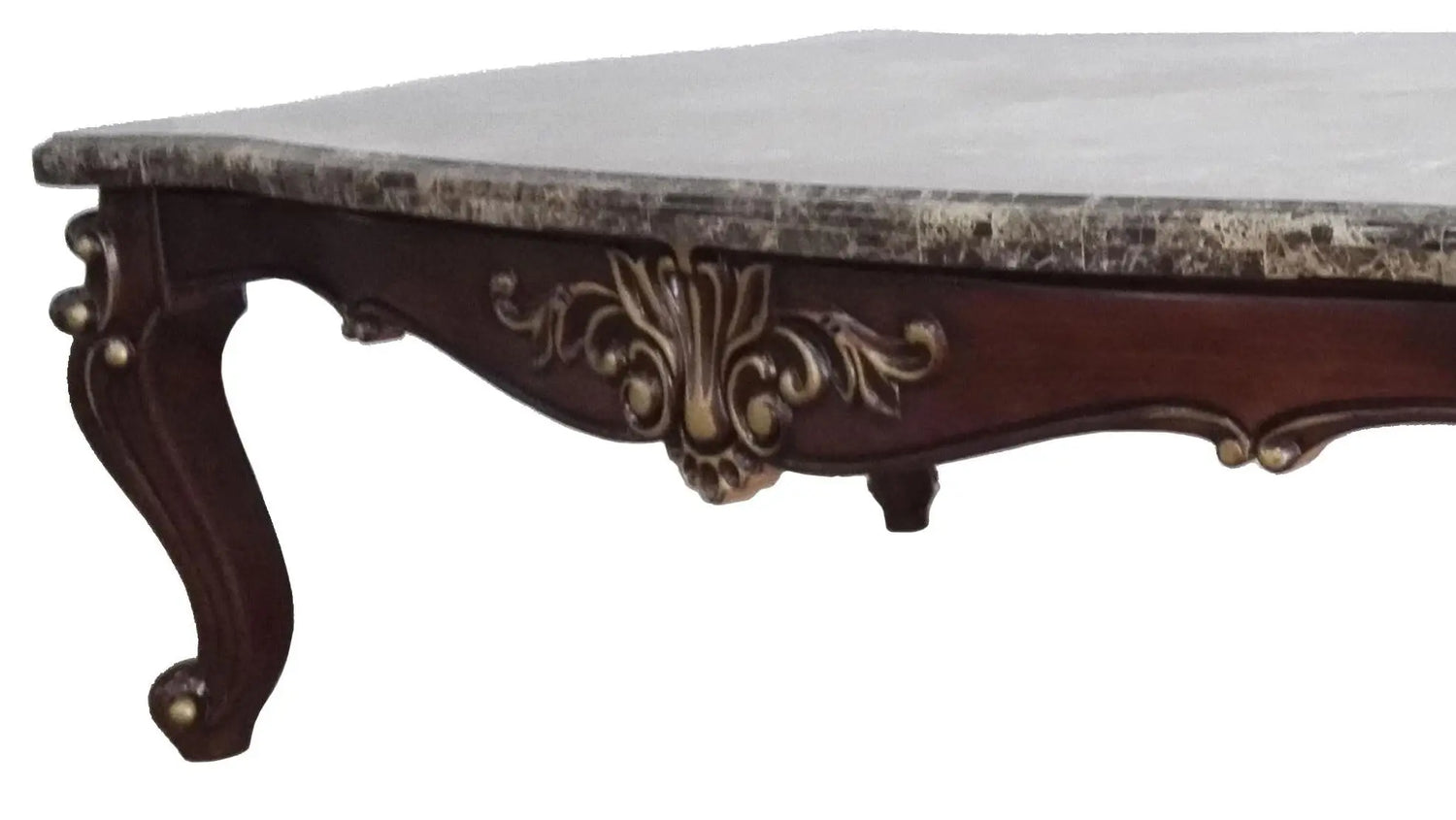 Jade Traditional Style Coffee Table in Cherry finish Wood - Home Elegance USA