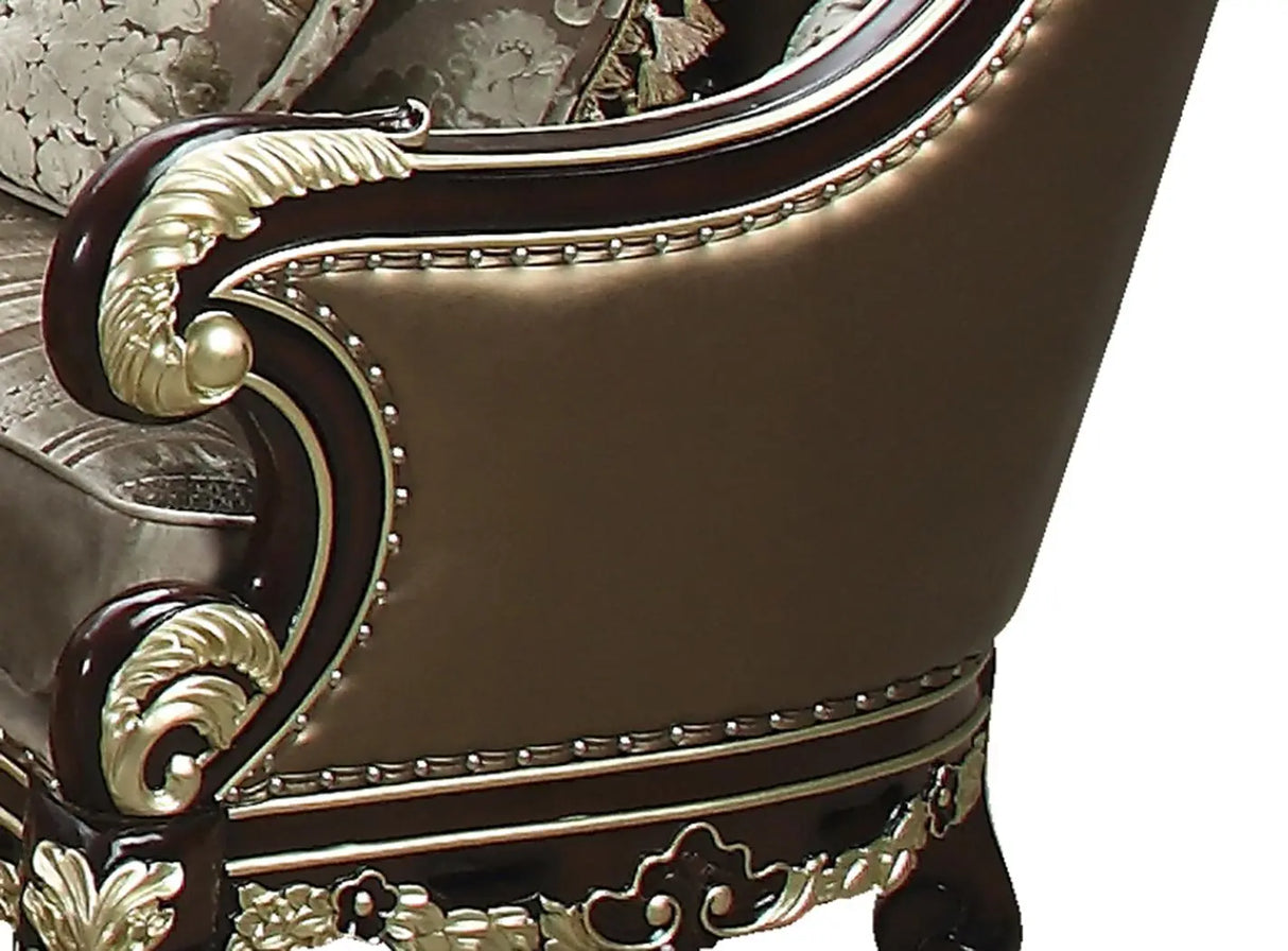 Monica Traditional Style Chair in Cherry finish Wood - Home Elegance USA