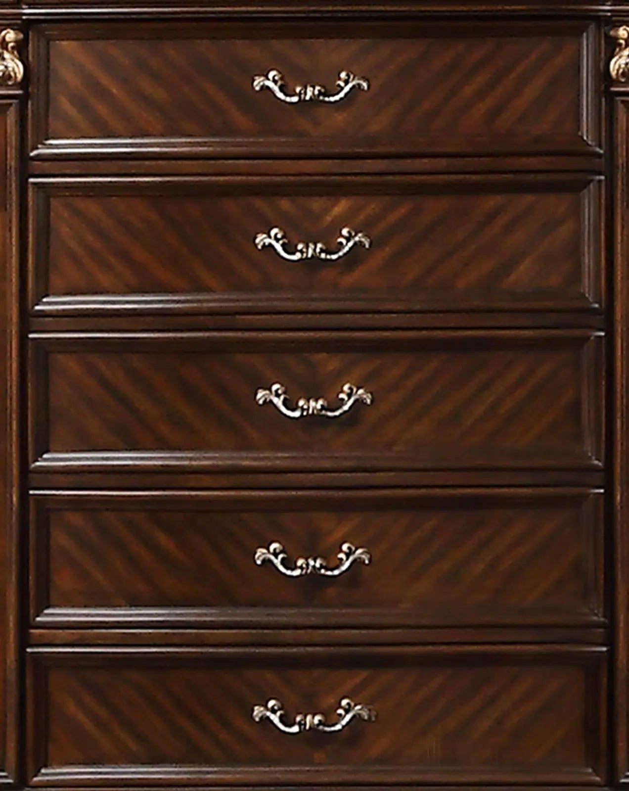 Aspen Traditional Style Chest In Cherry Finish Wood | Cosmos | Home Elegance USA