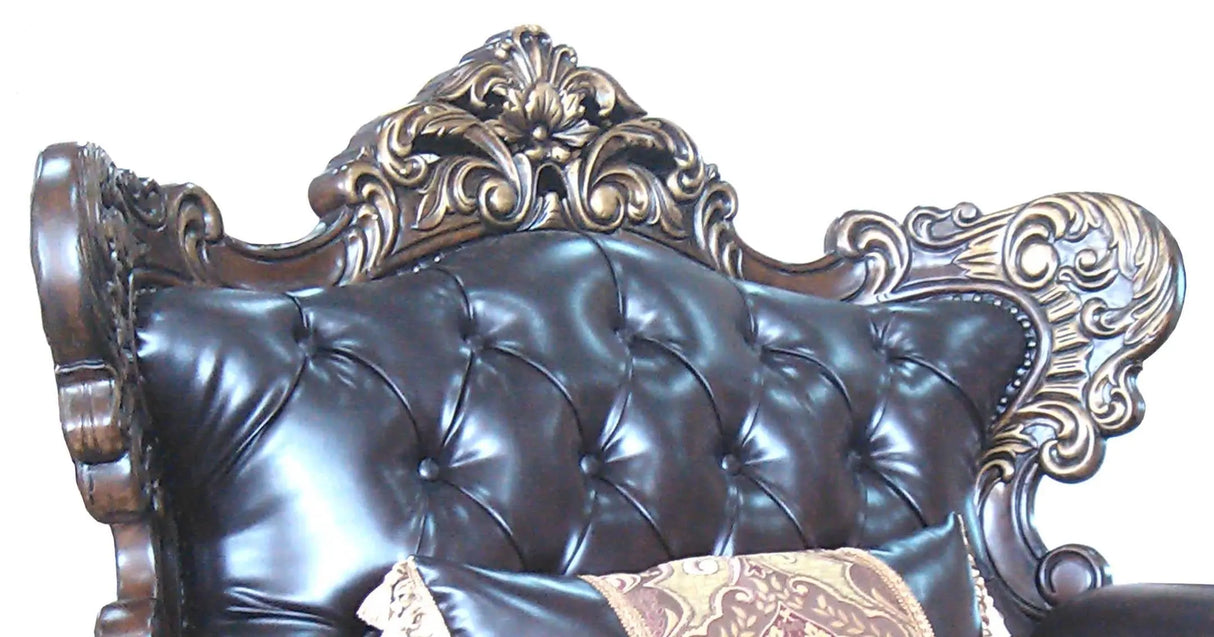 Britney Traditional Style Chair In Cherry Finish Wood | Cosmos | Home Elegance USA