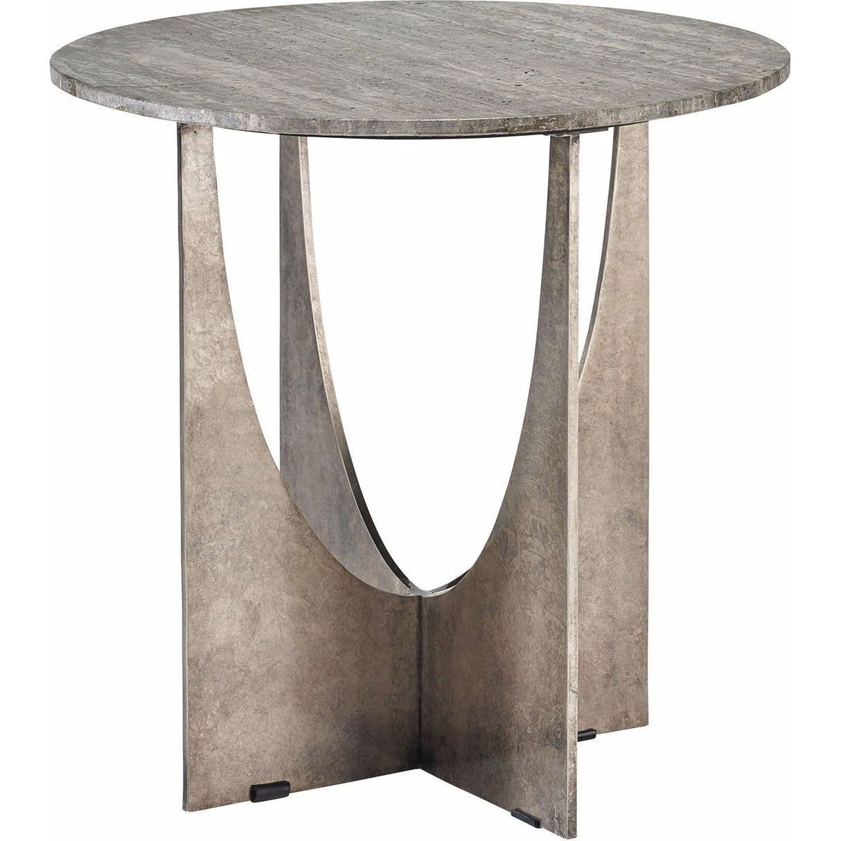 Curated Op Art End Table | Universal