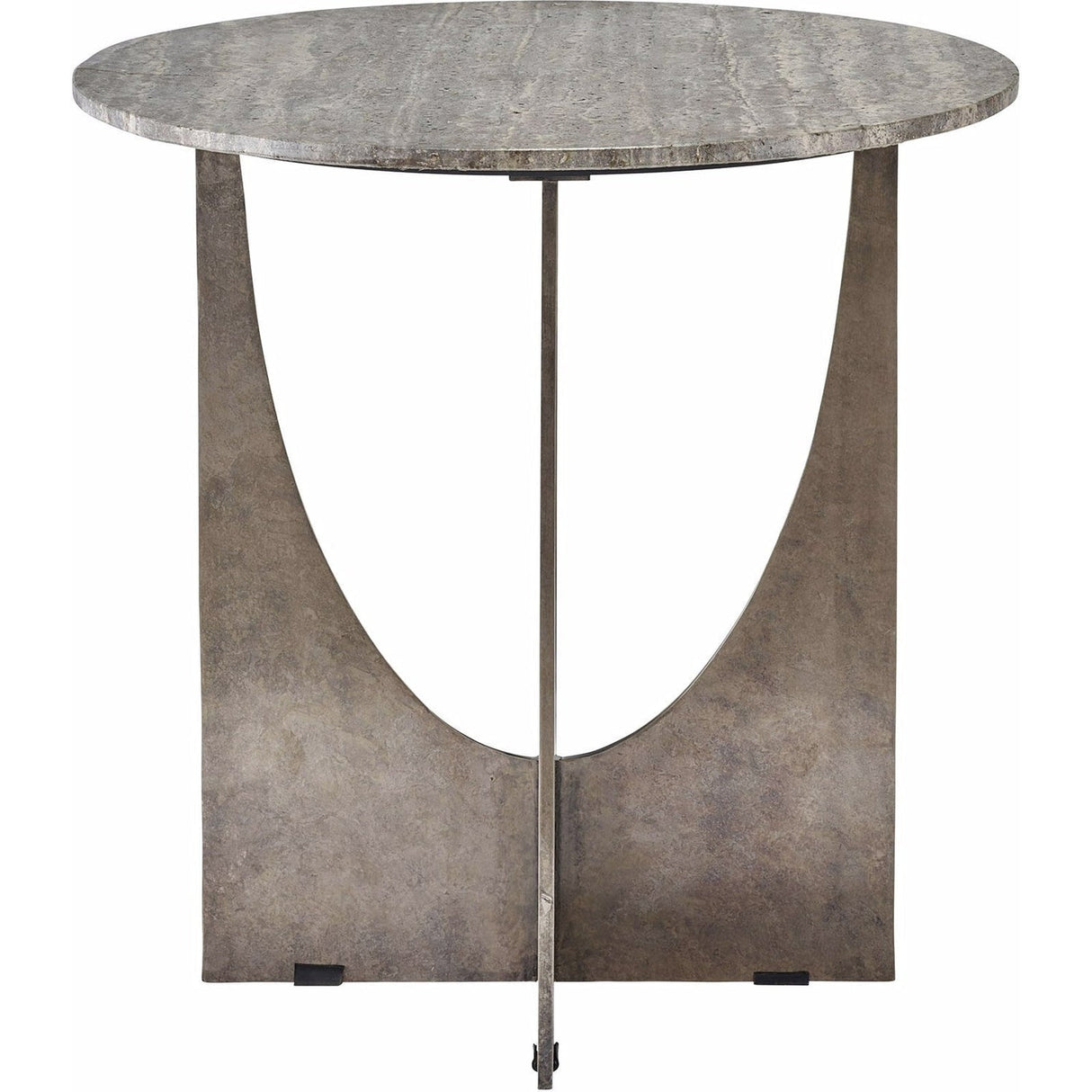 Curated Op Art End Table | Universal