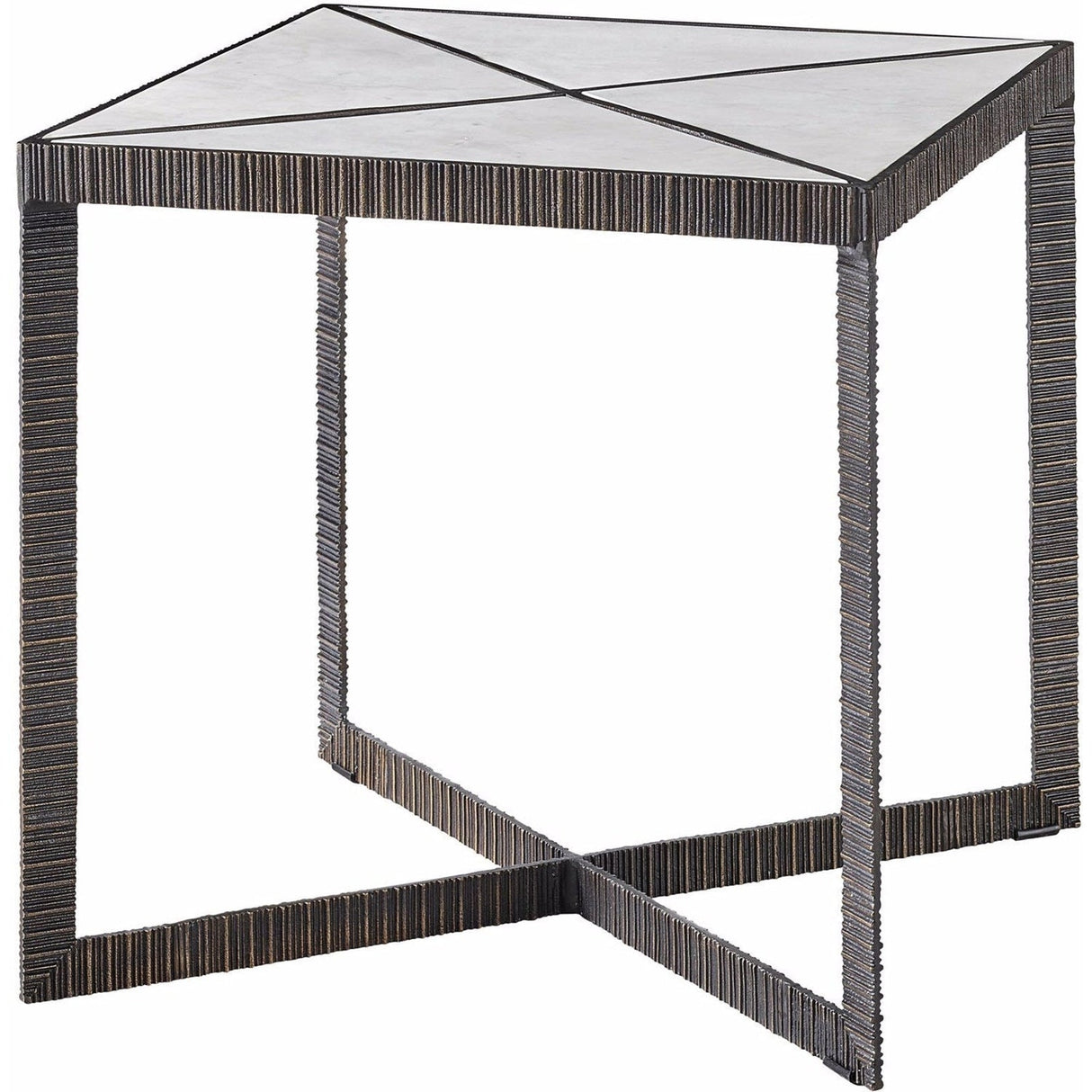 Curated Abstraction End Table | Universal