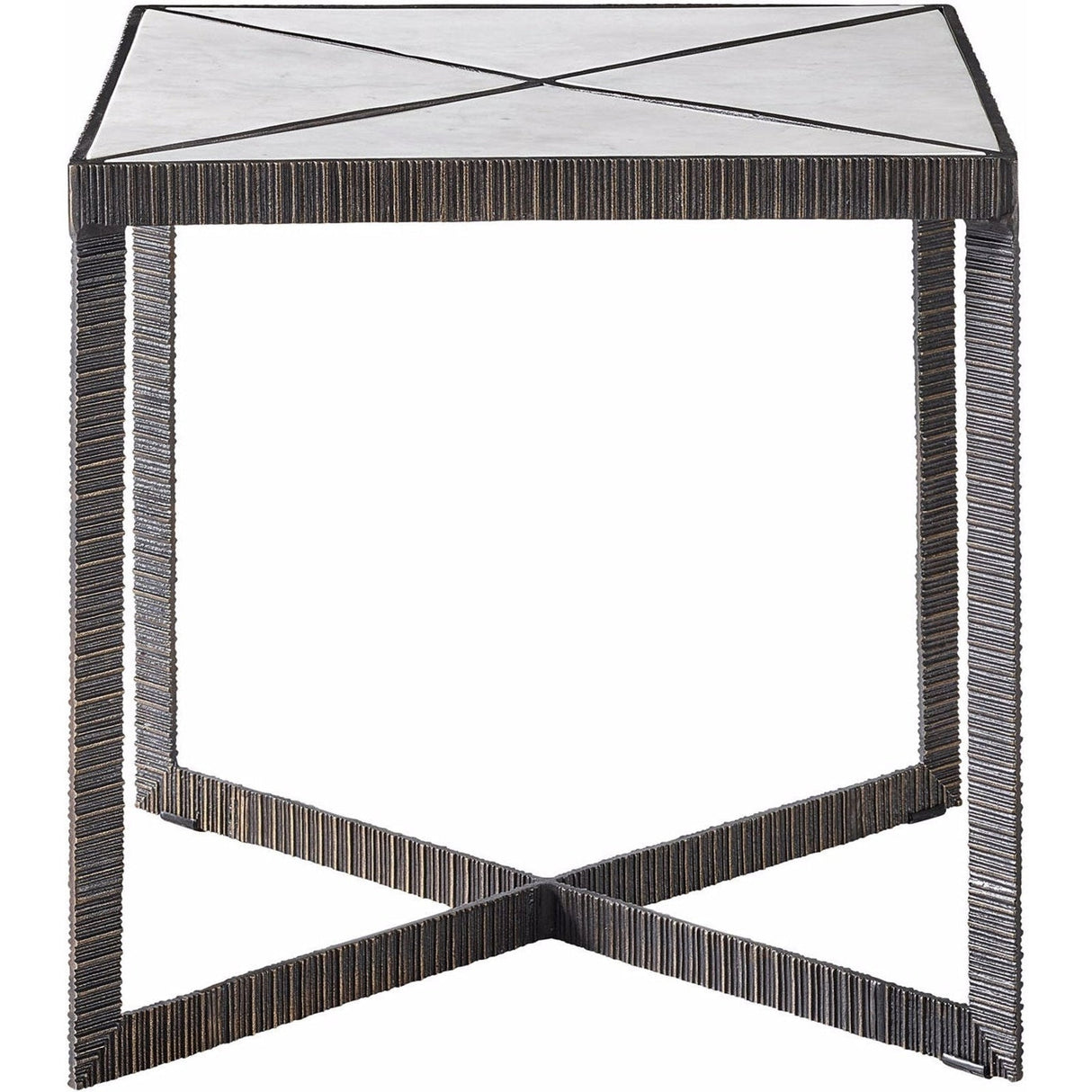 Curated Abstraction End Table | Universal