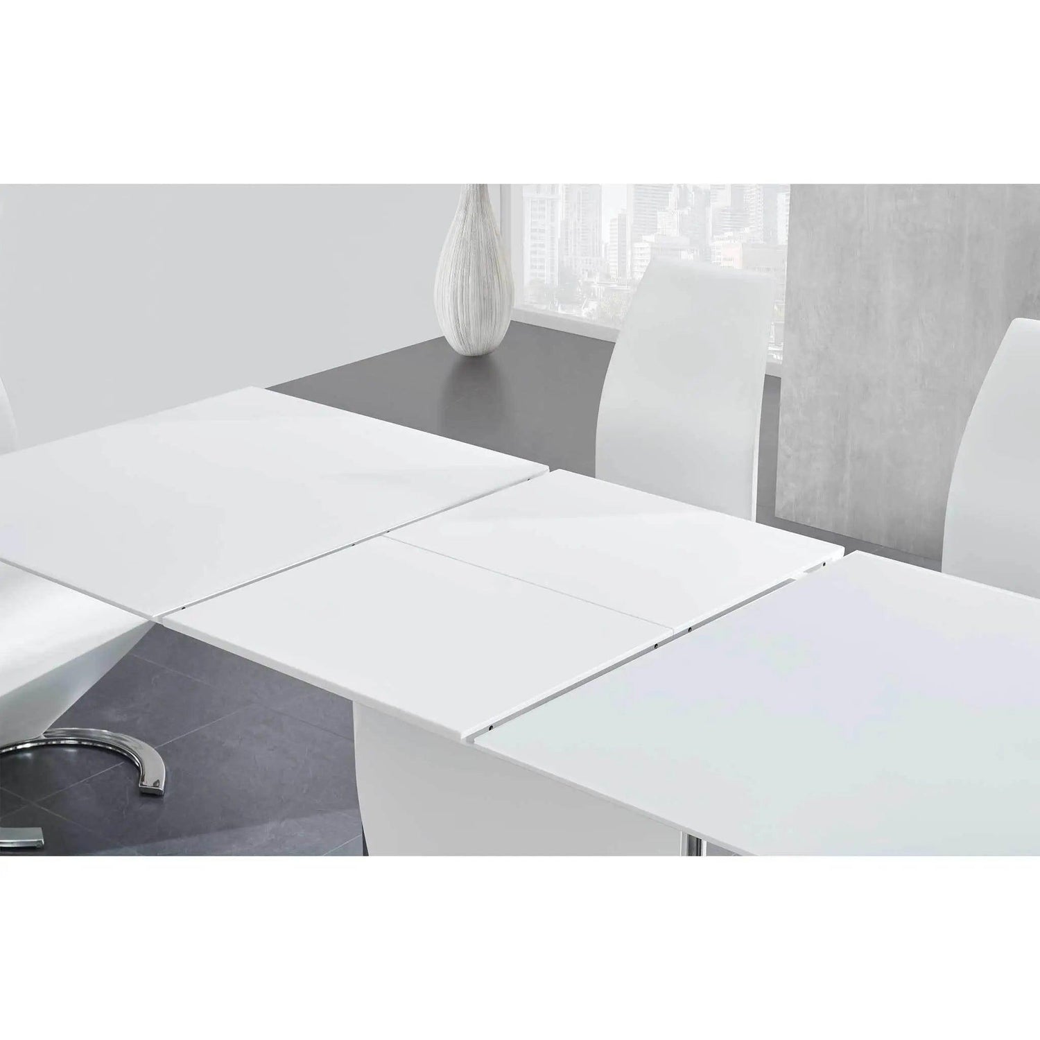 D2279DT 5 - Piece Glass Top Dining Room Set | Global | Home Elegance USA