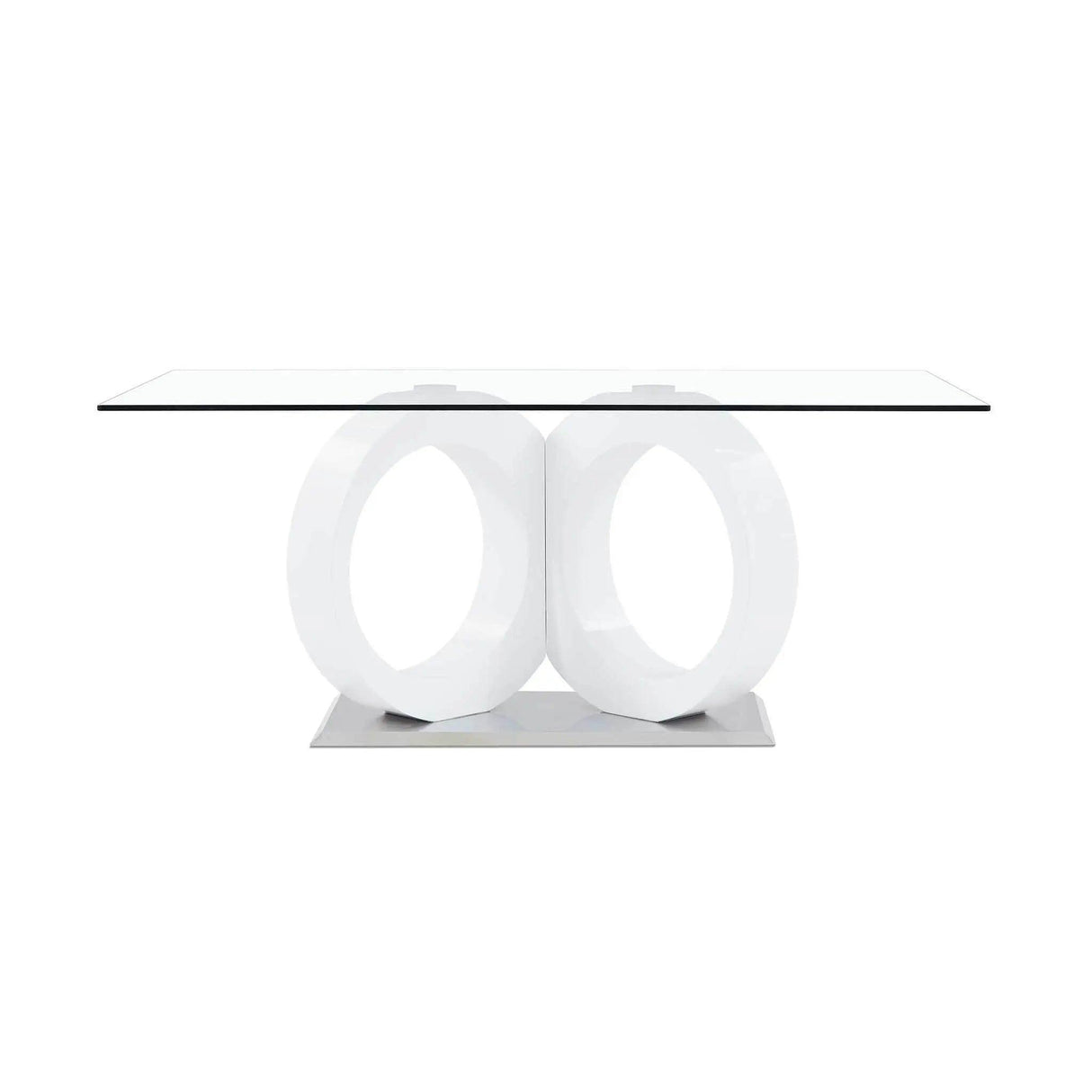 D9002DT 5 - Piece Glass Top Dining Room Set | Global | Home Elegance USA