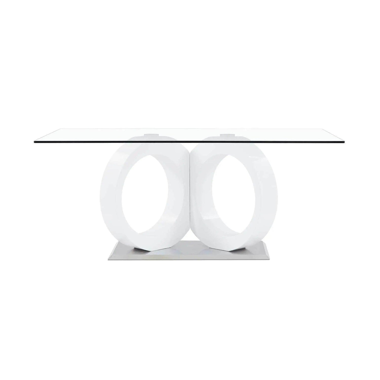 D9002DT 5 - Piece Glass Top Dining Room Set | Global | Home Elegance USA