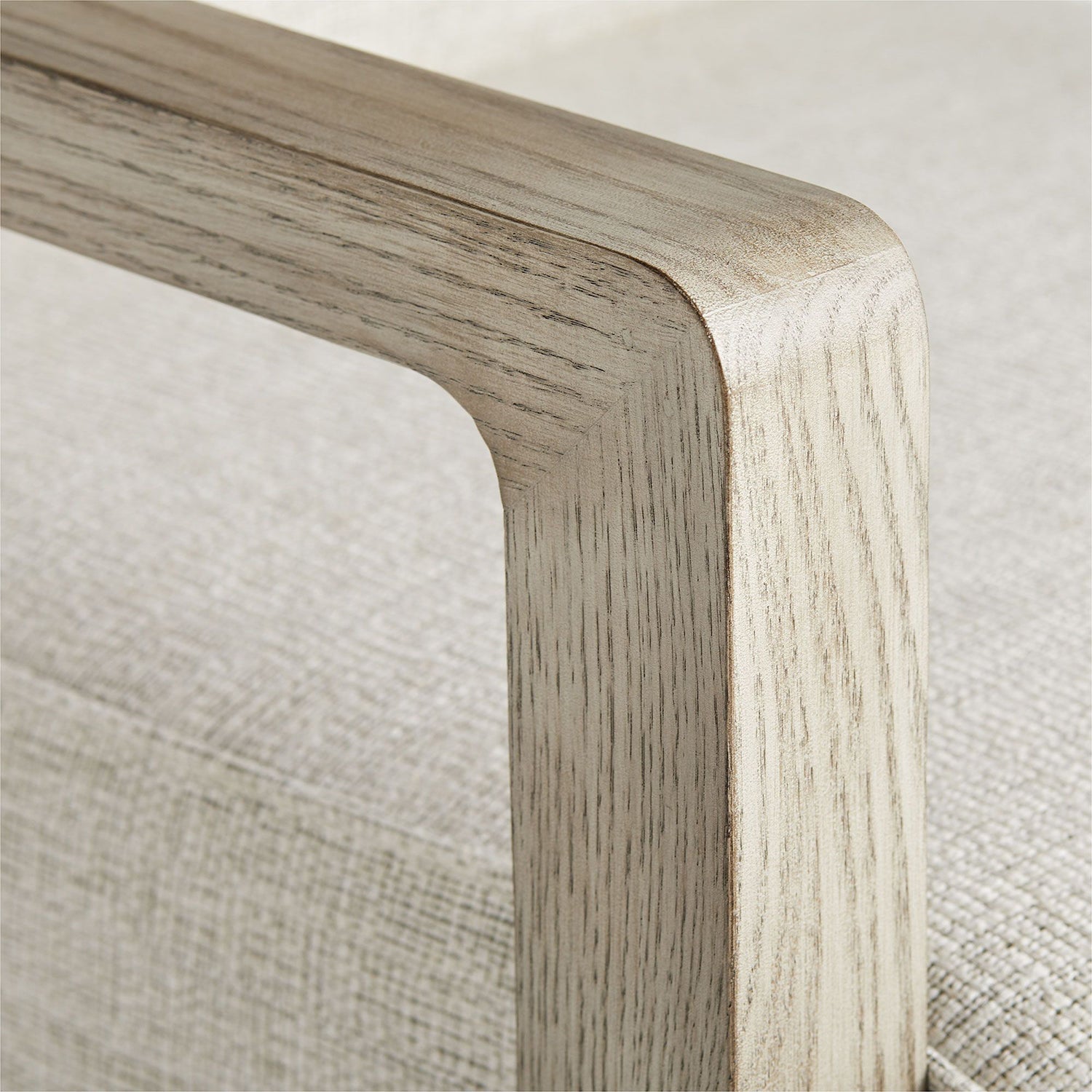Duran Chair in Fieldstone Grey Linen | Arteriors