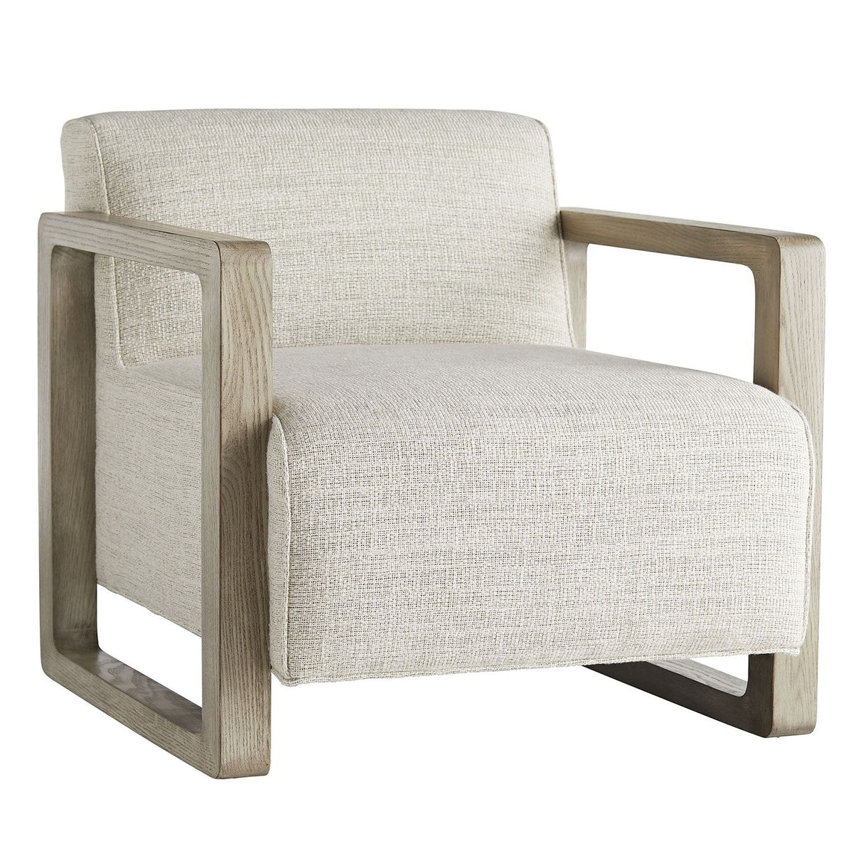 Duran Chair in Fieldstone Grey Linen | Arteriors