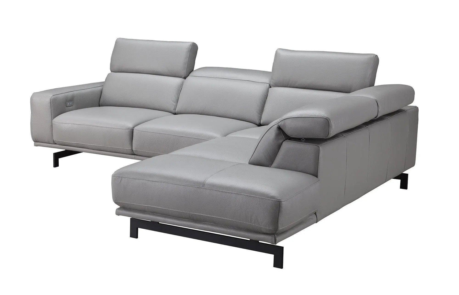 Davenport Leather Sectional | J&M | Home Elegance USA