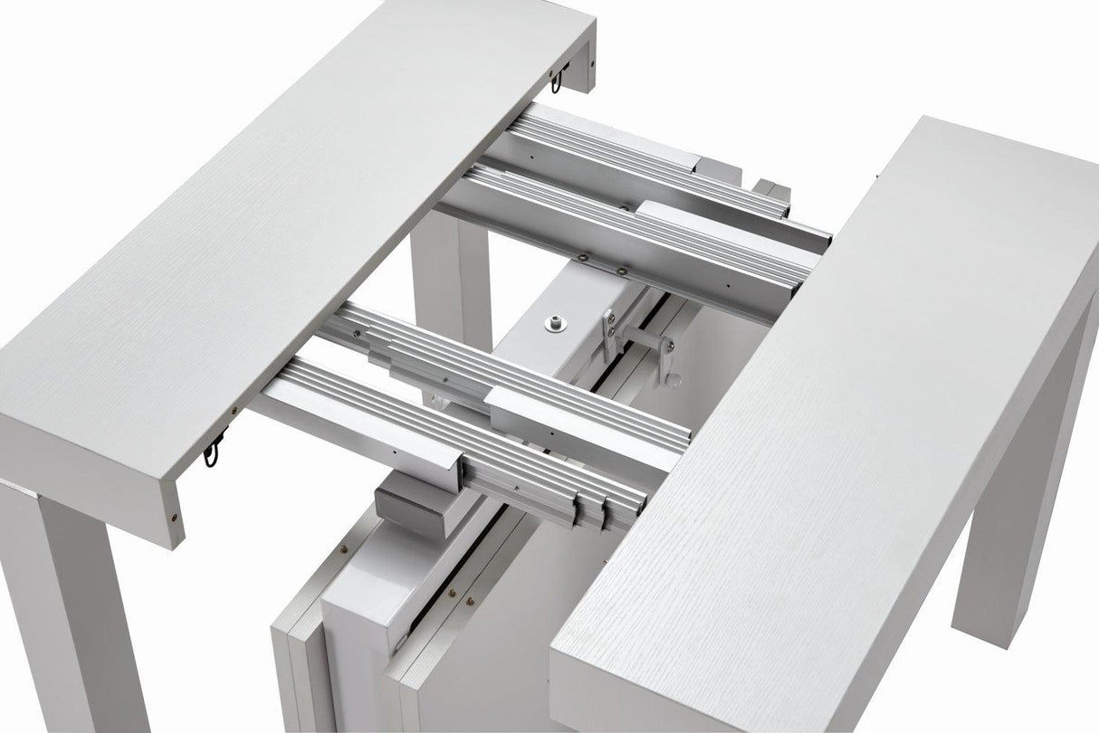 Esf Furniture - Extravaganza 2241 Dining Table Transformer In Mat - 2241Table