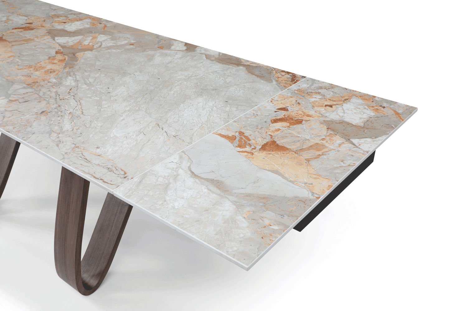 Esf Furniture - Extravaganza 9086 Dining Table With 1327 Swivel Chairs - 9086Table-1327-8Chair