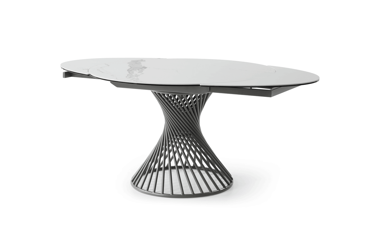 Esf Furniture - Extravaganza 9034 Dining Table With 1254 Chairs - 9034-1254-6Chair
