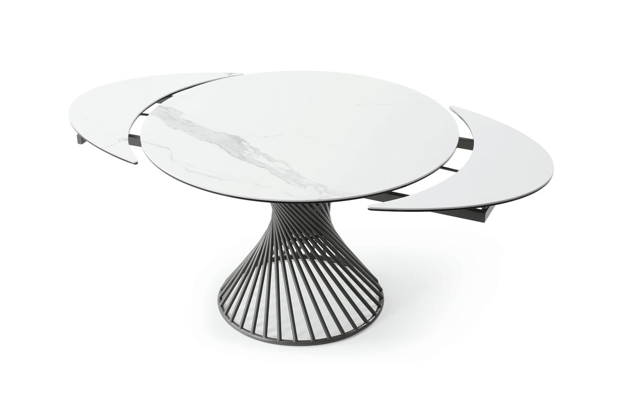 Esf Furniture - Extravaganza 9034 Dining Table With 1254 Chairs - 9034-1254-4Chair