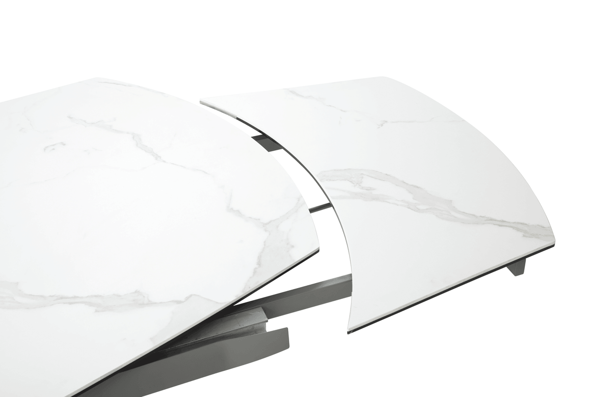 Esf Furniture - Extravaganza 9035 Dining Table In Mat/Shiny - 9035Diningtable