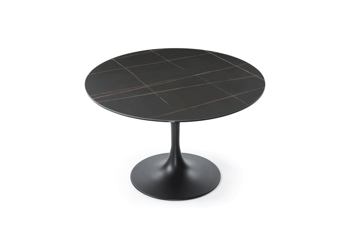 Esf Furniture - Extravaganza 9088 Ceramic Dining Table With 1233 Chairs - 9088Diningtable-1233Chair