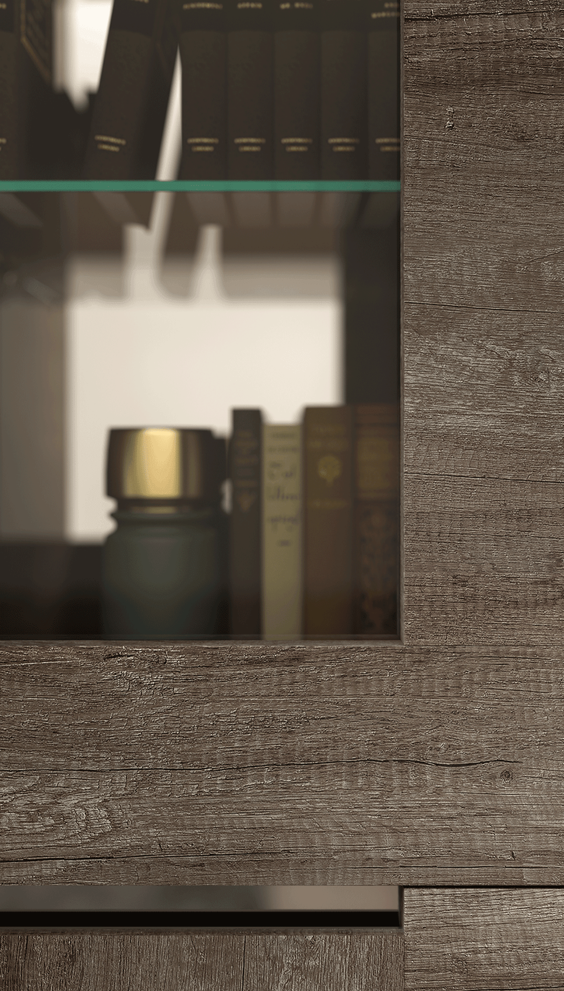 Esf Furniture - Medea 2 Door China W/Light - Medea2Dchina