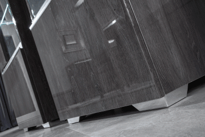 Esf Furniture - Oxford 2 Door China With Light - Oxford2Dchina