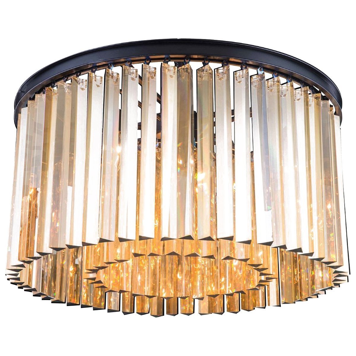 Elegant Lighting Sydney 8 Lights Flush Mount - Home Elegance USA