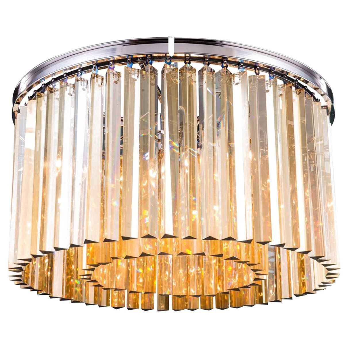 Elegant Lighting Sydney 8 Lights Flush Mount - Home Elegance USA