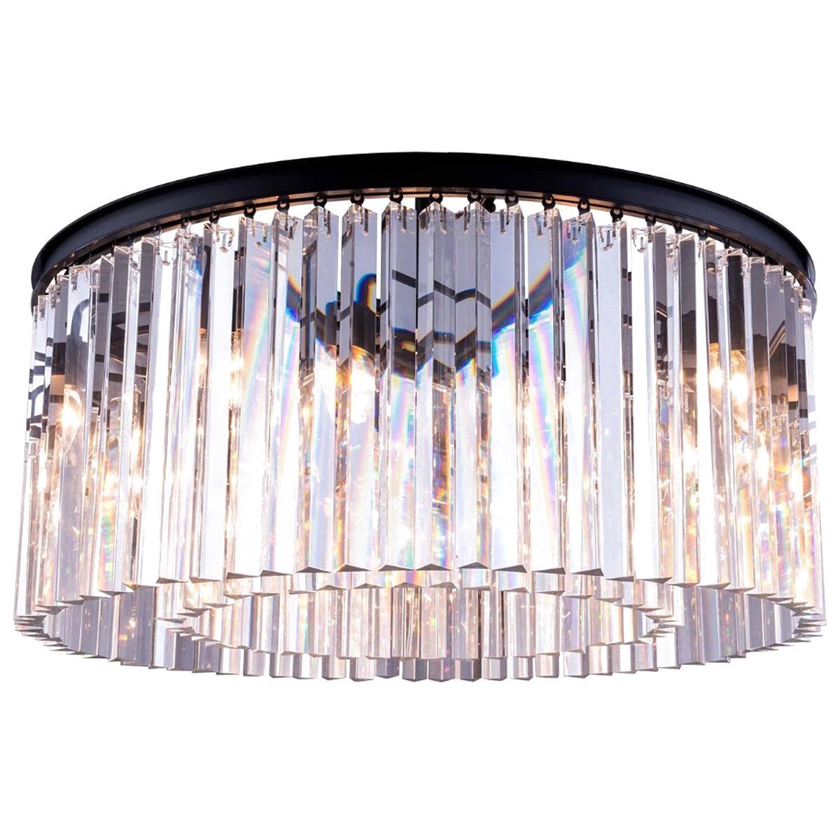 Elegant Lighting Sydney 8 Lights Flush Mount - Home Elegance USA