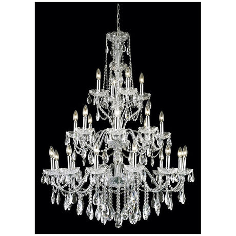 Elegant Lighting St. Francis 49-Inch High 24 Lights Chandelier - Home Elegance USA