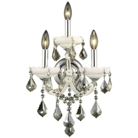Elegant Lighting 2800 Maria Theresa 3 Lights Sconce - Home Elegance USA