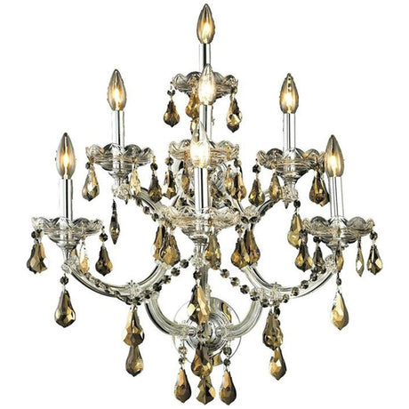 Elegant Lighting 2801 Maria Theresa 7 Lights Sconce - Home Elegance USA