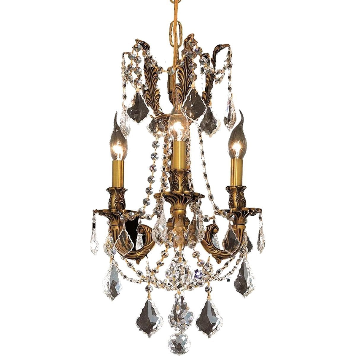 Elegant Lighting Rosalia 3 Lights E12 Pendant - Home Elegance USA