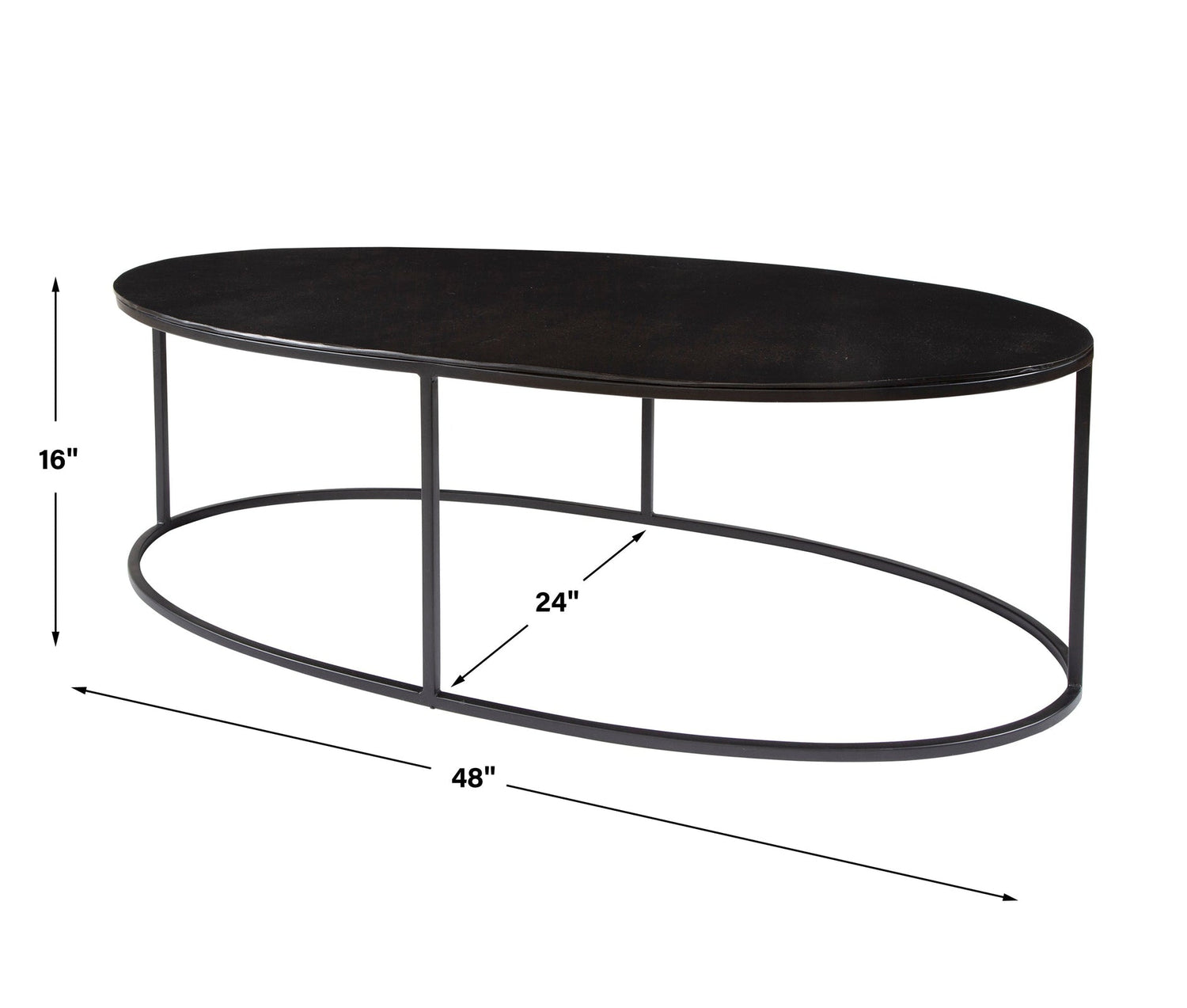 Coreene Oval Coffee Table | Uttermost | Home Elegance USA