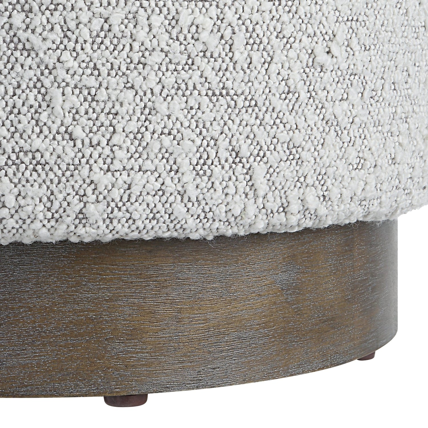 Avila Light Gray Ottoman | Uttermost | Home Elegance USA