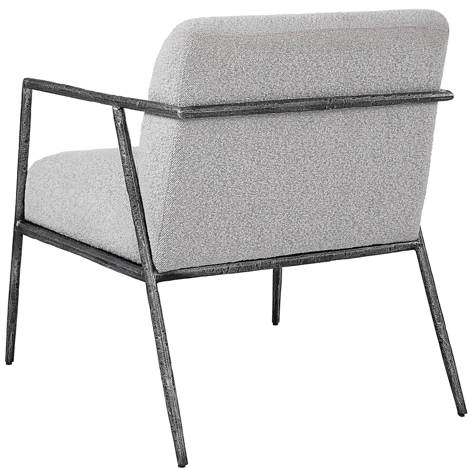 Brisbane Light Gray Accent Chair | Uttermost | Home Elegance USA