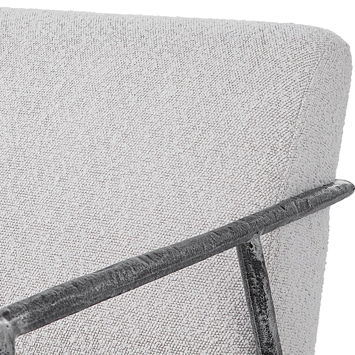 Brisbane Light Gray Accent Chair | Uttermost | Home Elegance USA