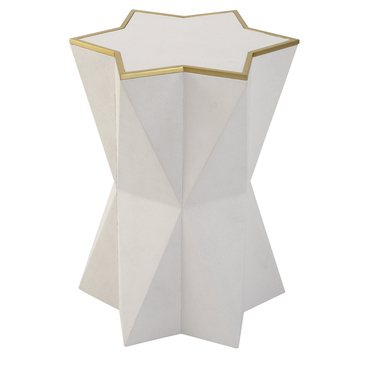 Capella White Accent Table | Uttermost | Home Elegance USA