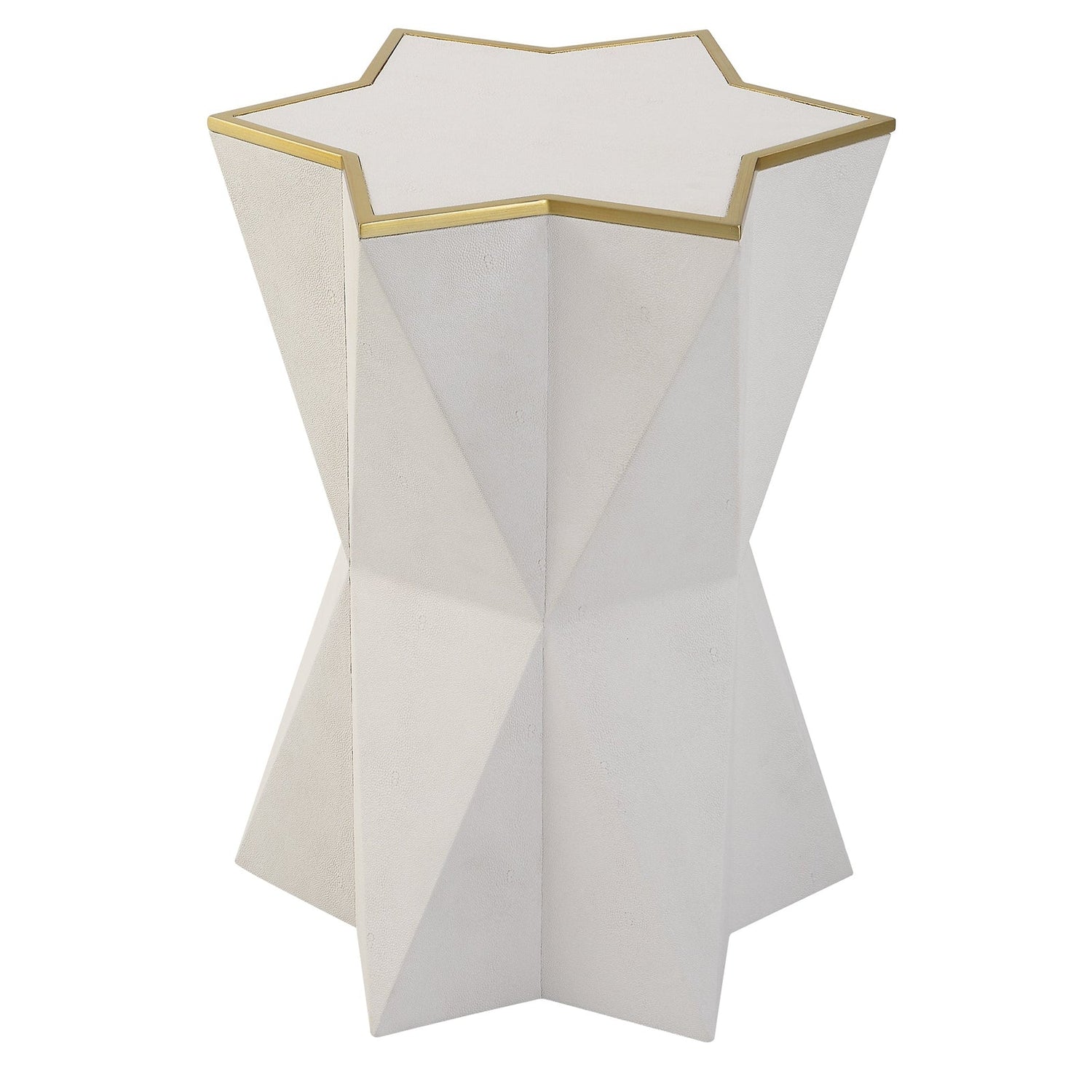 Capella White Accent Table | Uttermost | Home Elegance USA