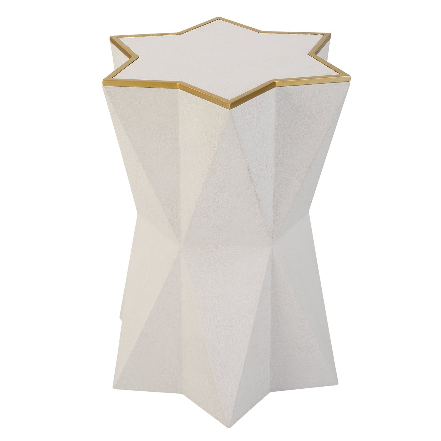 Capella White Accent Table | Uttermost | Home Elegance USA